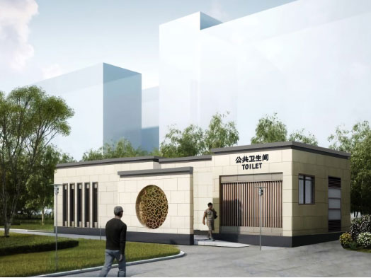 坡心镇豪华组装型移动厕所